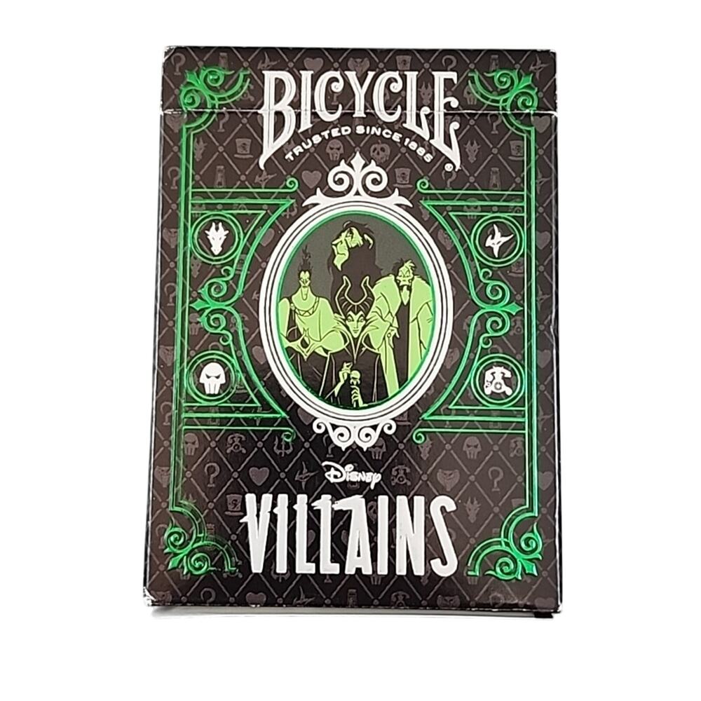 Bicycle Disney Villains Playing Cards Deck 2023 Limited Edition